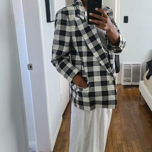 Giorgio Sant' Angelo plaid jacket